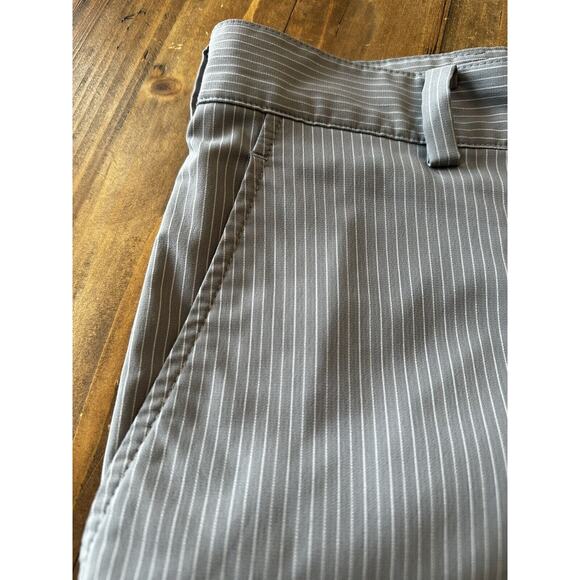 Nike Golf Dri Fit Pants Men’s Size 35 X 32 Striped Athletic Stretch Preppy Club - Picture 3 of 15